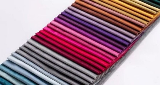 Estilo moderno de linho de Sofa Fabric Warp Knitted Custom de estofamento de Hometextile