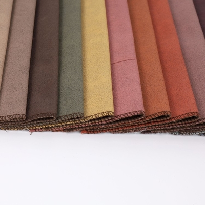 Estofamento 100% do poliéster Holland Velvet Sofa Fabric Customized