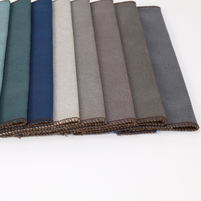 O teste padrão bronzeado estofamento fez malha o poliéster 100% de Sofa Fabric For Curtain da camurça