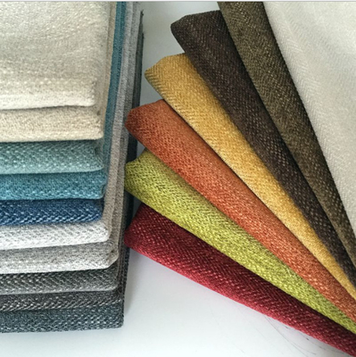 Pano contínuo liso de estofamento de Sofa Fabric For Furniture Sewing do Chenille