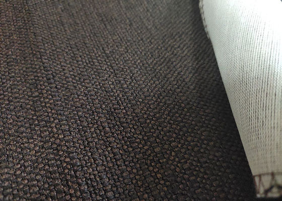 poliéster puro de linho de 335gsm Sofa Fabric Dress Shirt Knitted