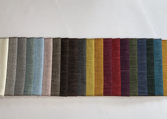 Matéria têxtil de linho escovada da casa de Sofa Fabric Faux Slub Effect