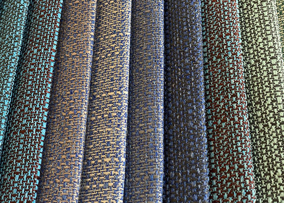 100% matérias têxteis tingidas Sofa Fabric Anti Static Yarn polis de estofamento