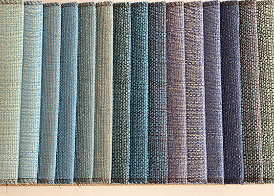 Estofamento bege Sofa Fabric Linen Look Shrink resistente