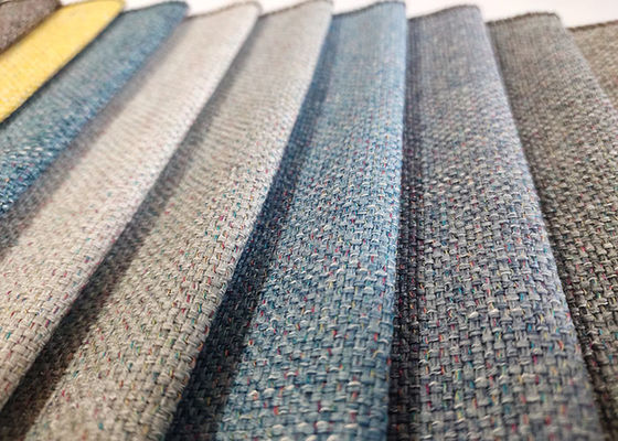 Poliéster 100% amigável colorido da tela de estofamento de Eco Sofa Furnishing Fabric