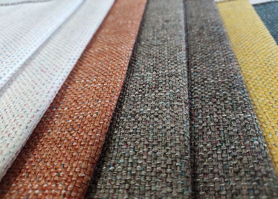 Poliéster 100% amigável colorido da tela de estofamento de Eco Sofa Furnishing Fabric