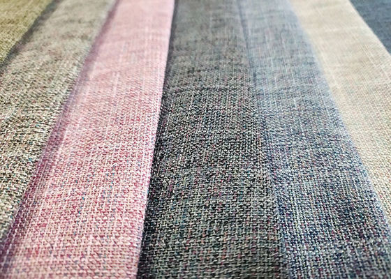 260gsm estofamento Sofa Fabric, tela de linho tecida planície de matéria têxtil da casa