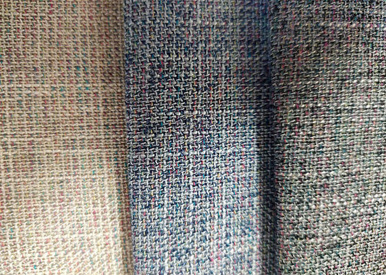 O fio tecido de Sofa Fabric 260gsm de estofamento tingiu o poliéster de 80%