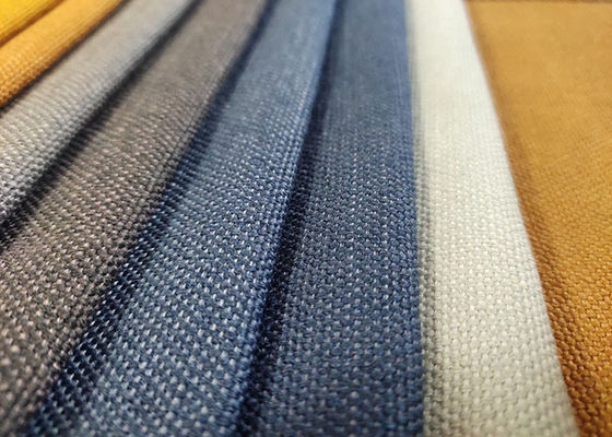 Abrasão 100% do poliéster de Sofa Fabric de veludo da sarja resistente