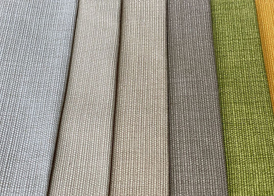 Encolha a matéria têxtil de linho resistente da mobília do poliéster de Sofa Fabric 280gsm