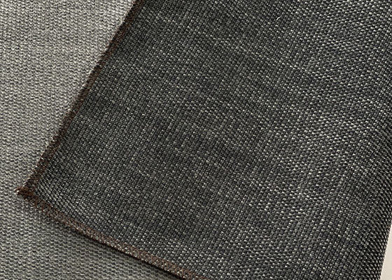 tela de estofamento de Sofa Fabric Plain Grey Chenille do Chenille de 145cm