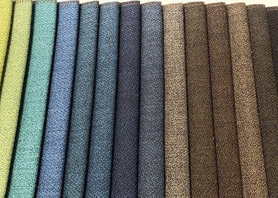 estática 100% Sofa Fabric Textile do poliéster de linho de 360cm anti