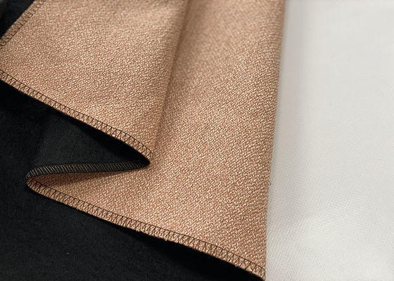 Rasgo de linho da tela de linho do poliéster de Sofa Fabric 100 da planície moderna resistente
