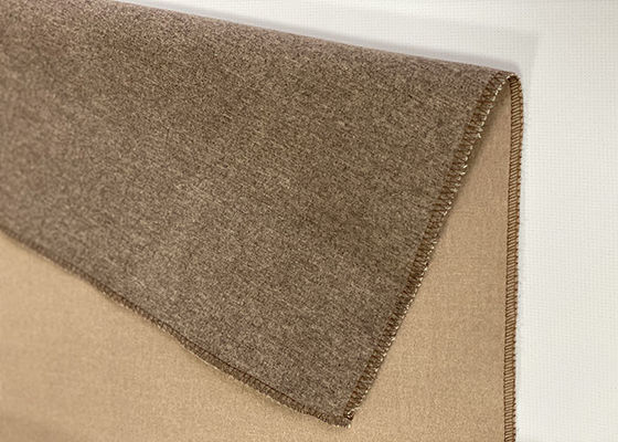 Planície tecida Sofa Fabric da tela de estofamento 145cm do Chenille do ouro