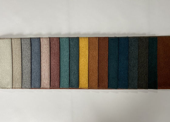 Matérias têxteis de linho do poliéster colorido da tela da mobília do Chenille