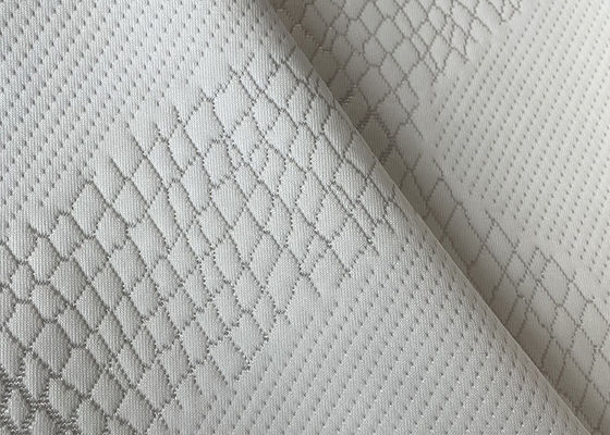 A tela impermeável do colchão do poliéster, Hometextile estofou o tecido de algodão do jacquard