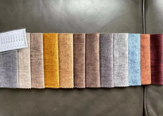 Camurça tecida Sofa Fabric, tela pesada de 330gsm Microsuede