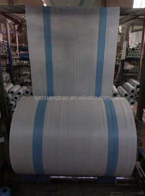 Polipropileno impermeável sacos tecidos Rolls tecido PP liso