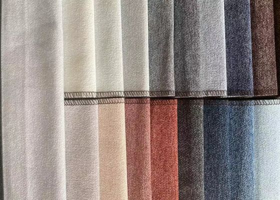 Fogo macio de Sofa Fabric Long Pile Woven BS5852 do Chenille do jacquard - retardador