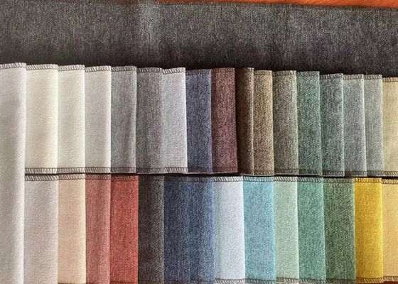 Fogo macio de Sofa Fabric Long Pile Woven BS5852 do Chenille do jacquard - retardador