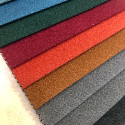 Camurça 100% de Sofa Fabric Warp Knitting Imitation de veludo do poliéster